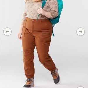 REI CO-OP Trailsmith joggers WORKWEAR PANTS big pocket jeans - plus size WOMEN'S